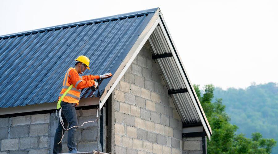 Professional metal roof installation in Greenwood, SC